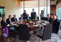 Group photo of the delegation and CUHK Academicians